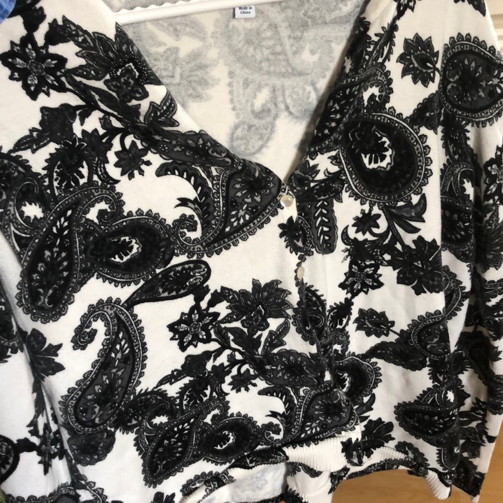 Vintage Cropped Cardigan